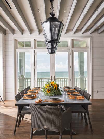  Beach Style Beach House Dining Room. Pelican Lane by Lucas/Eilers Design Associates LLP.
