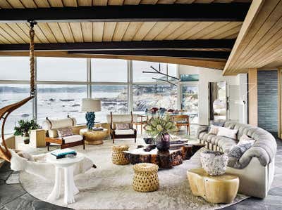  Coastal Living Room. Butterfly House by Jamie Bush + Co..