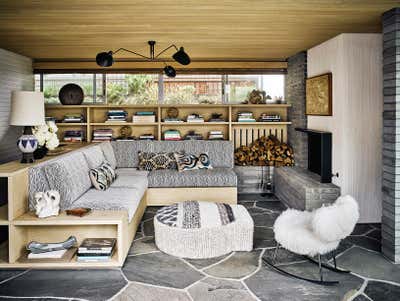  Coastal Family Home Living Room. Butterfly House by Jamie Bush + Co..