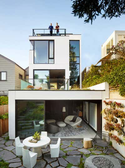  Contemporary Bachelor Pad Exterior. San Francisco Townhouse by Jamie Bush + Co..