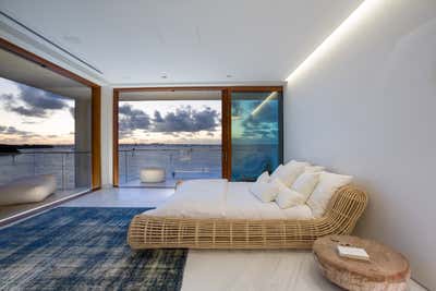  Beach Style Modern Beach House Bedroom. Casa Bahia by CEU Studio.