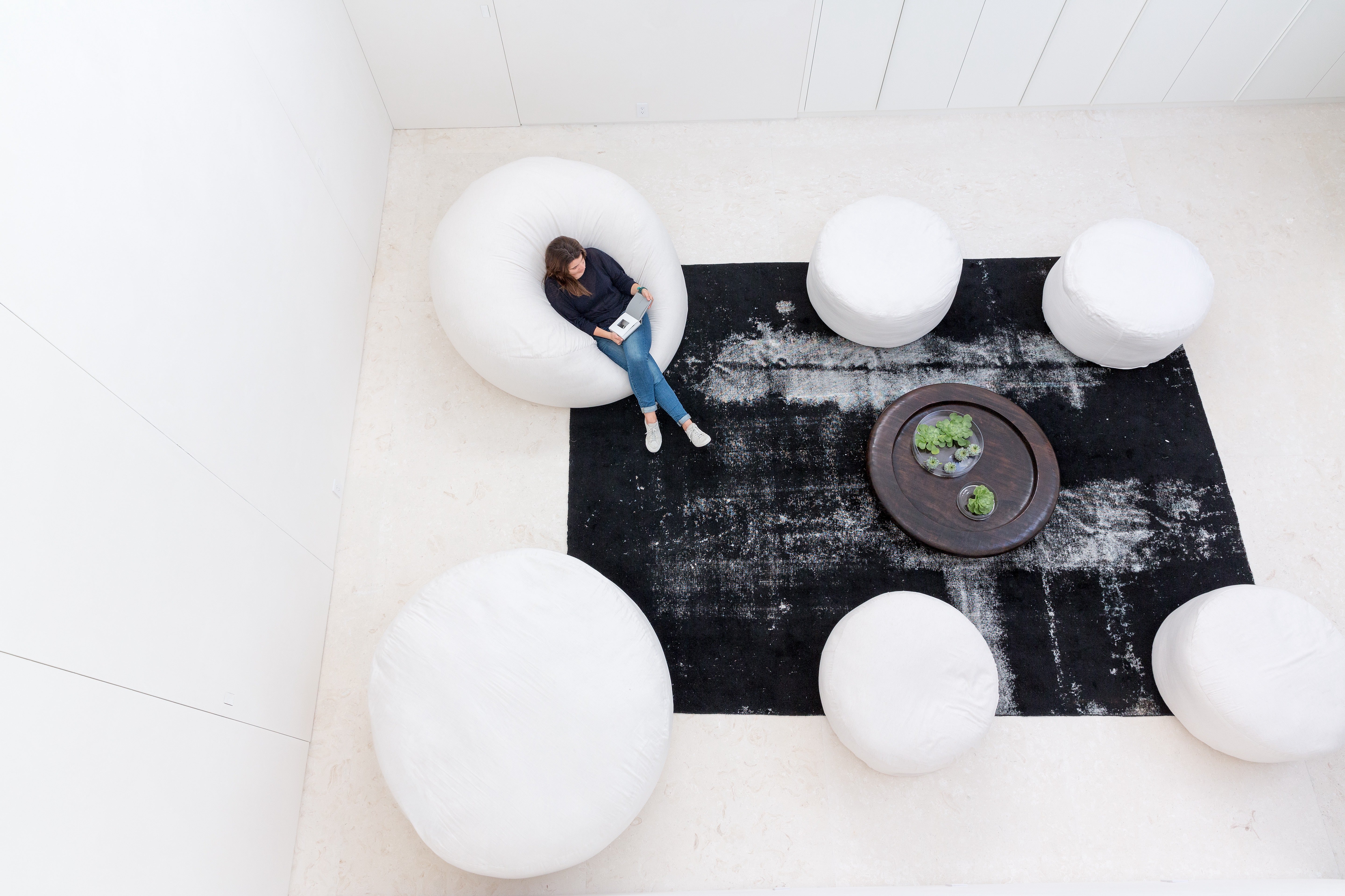 Beach Style Living Room