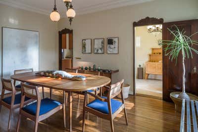  Mid-Century Modern Apartment Dining Room. Hayworth Residence by Hildebrandt Studio.