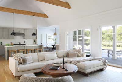 Farmhouse Vacation Home Living Room. Farmhouse Goes Greek by Do Not Let Us Design.