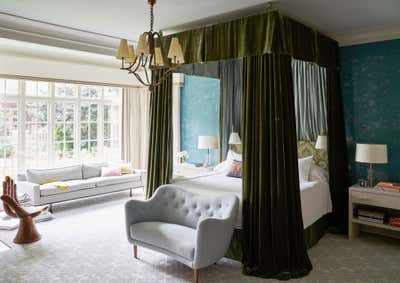 Traditional Bedroom. Art in the Fast Lane by Barrie Benson Interior Design.