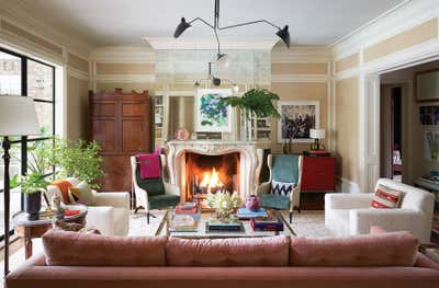  Traditional Family Home Living Room. Art in the Fast Lane by Barrie Benson Interior Design.