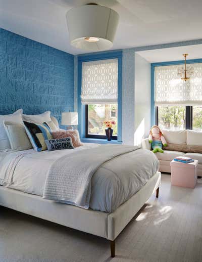  Modern Family Home Children's Room. An Art-Filled Entertainer's Haven by Amy Kartheiser Design.