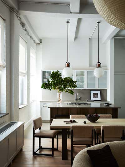  Minimalist Apartment Kitchen. West Village Loft by Elyse Petrella Interiors.