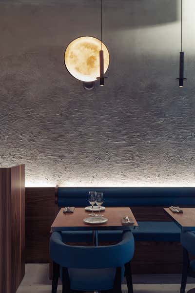 Modern Restaurant Dining Room. Forest by UCHRONIA.