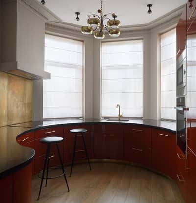  Bohemian Apartment Kitchen. PARISIAN APARTMENT by ELENA KORNILOVA ARCHITECTURE D'INTERIEUR.