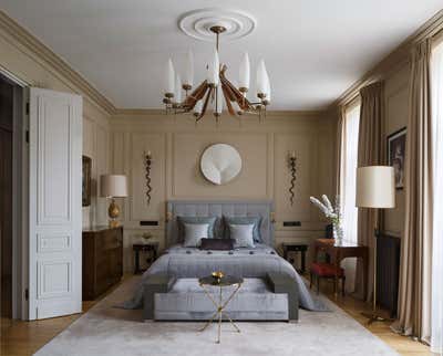  Bohemian Bedroom. PARISIAN APARTMENT by ELENA KORNILOVA ARCHITECTURE D'INTERIEUR.