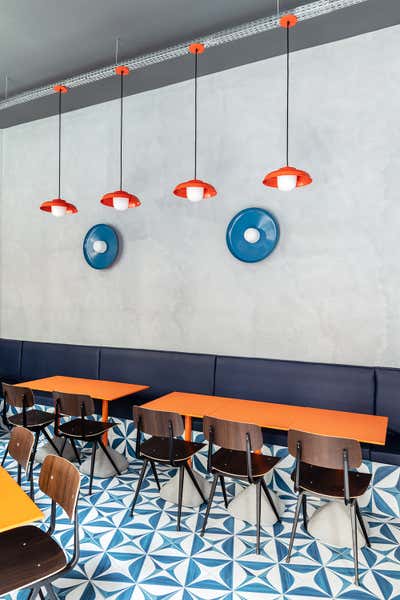  Modern Industrial Restaurant Dining Room. Coyo Taco by UCHRONIA.