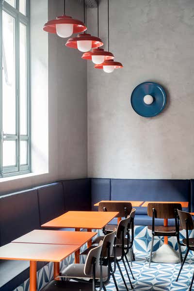  Industrial Restaurant Dining Room. Coyo Taco by UCHRONIA.
