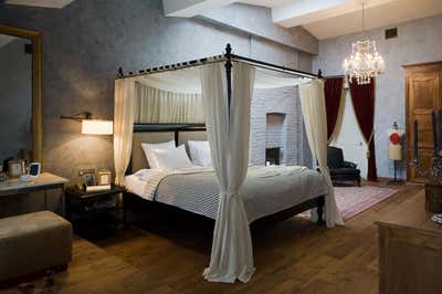  British Colonial Family Home Bedroom. COLLECTOR'S PENTHOUSE by ELENA KORNILOVA ARCHITECTURE D'INTERIEUR.