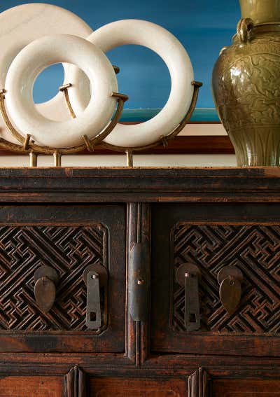  Eclectic Asian Family Home Entry and Hall. Lakeside New Build by Andrea Schumacher Interiors.
