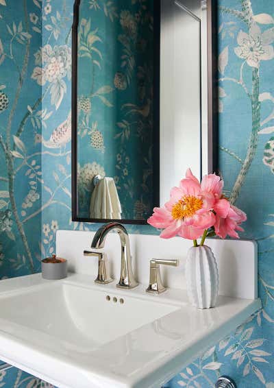  Eclectic Family Home Bathroom. A First Time Remodeler's Sanctuary by Andrea Schumacher Interiors.