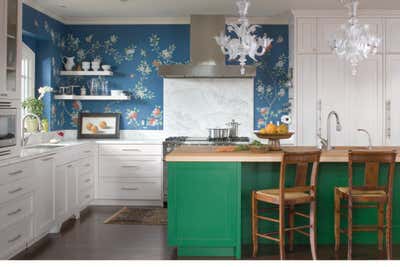  Contemporary Traditional Family Home Kitchen. Collected Beauty by Andrea Schumacher Interiors.