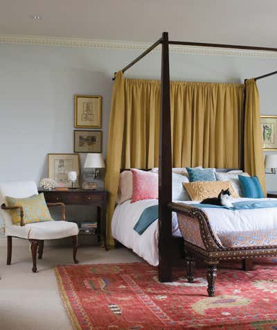 Transitional Family Home Bedroom. Collected Beauty by Andrea Schumacher Interiors.