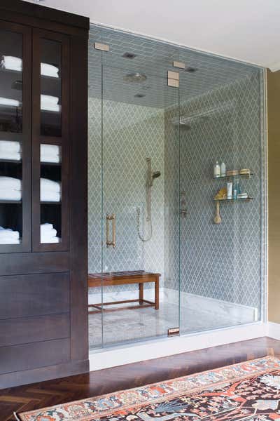  Traditional Family Home Bathroom. Collected Beauty by Andrea Schumacher Interiors.