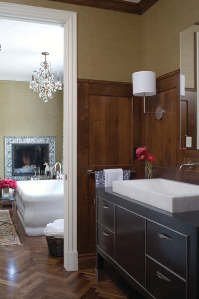  Traditional Family Home Bathroom. Collected Beauty by Andrea Schumacher Interiors.