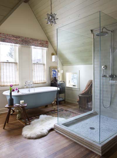  Eclectic Family Home Bathroom. Mountain Magic by Andrea Schumacher Interiors.
