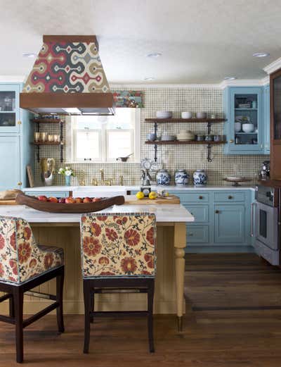  Contemporary Traditional Family Home Kitchen. Mountain Magic by Andrea Schumacher Interiors.