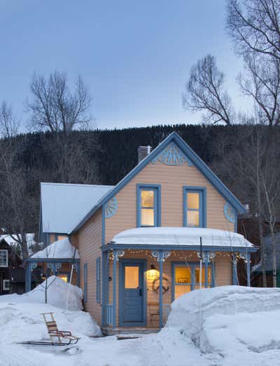  Transitional Family Home Exterior. Mountain Magic by Andrea Schumacher Interiors.