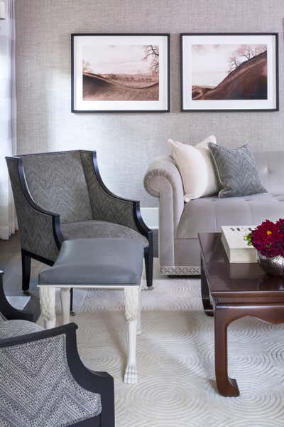  Contemporary Eclectic Living Room. Parkside Beauty Refresh by Andrea Schumacher Interiors.