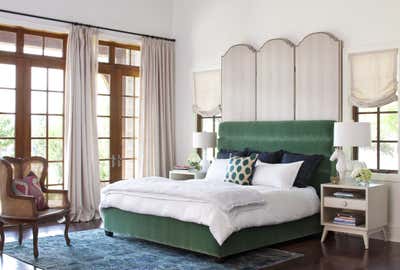 Contemporary Bedroom. Serene Boldness by Andrea Schumacher Interiors.