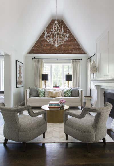 Transitional Family Home Living Room. Crisp Classic Interiors by Andrea Schumacher Interiors.