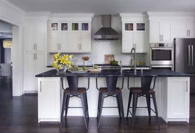  Eclectic Family Home Kitchen. Crisp Classic Interiors by Andrea Schumacher Interiors.