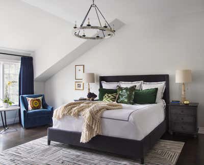Contemporary Bedroom. Crisp Classic Interiors by Andrea Schumacher Interiors.