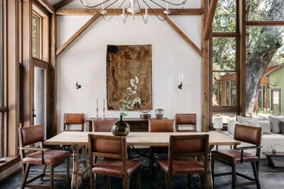  Farmhouse Dining Room. Carmel Valley by Caroline Davis.