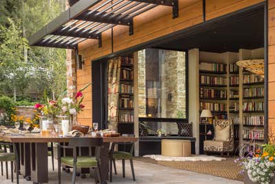 Contemporary Patio and Deck. Pony Up Ranch by Andrea Schumacher Interiors.