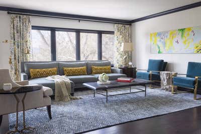  Contemporary Family Home Living Room. Stately Suburban by Andrea Schumacher Interiors.