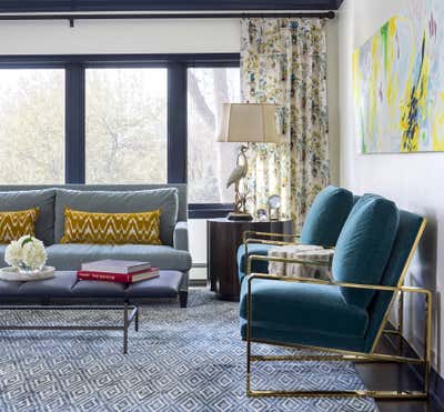  Asian Family Home Living Room. Stately Suburban by Andrea Schumacher Interiors.