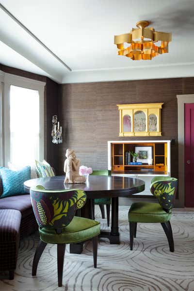 Maximalist Living Room. San Francisco Flat by Andrea Schumacher Interiors.