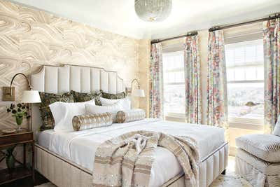  Maximalist Bedroom. San Francisco Flat by Andrea Schumacher Interiors.