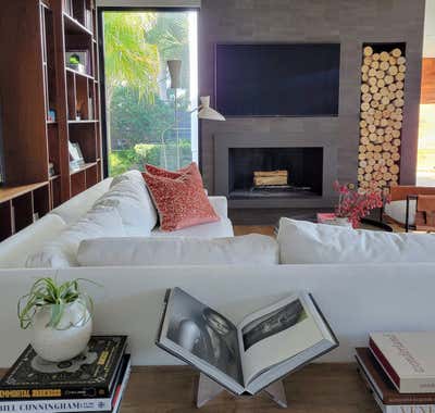  Modern Family Home Living Room. Jacksonville Beach, FL by KMH Design.