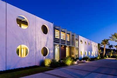  Industrial Minimalist Beach House Exterior. Ponte Vedra Beach, FL by KMH Design.