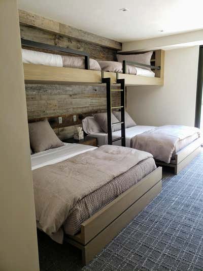  Minimalist Family Home Bedroom. Crystal Lake - Aspen, CO by KMH Design.