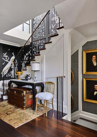  Maximalist Entry and Hall. Presidio Heights Home by Jeff Schlarb Design Studio.
