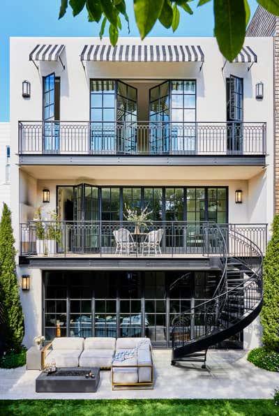  Maximalist Eclectic Exterior. Presidio Heights Home by Jeff Schlarb Design Studio.