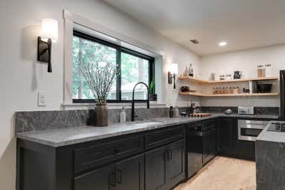  Modern Family Home Kitchen. Bon Air by Samantha Heyl Studio.
