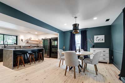  Rustic Scandinavian Family Home Dining Room. Bon Air by Samantha Heyl Studio.