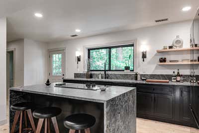  Modern Family Home Kitchen. Bon Air by Samantha Heyl Studio.