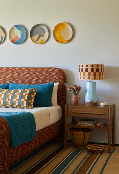 Eclectic Bedroom. Rancho Mirage by Josh Greene Design.