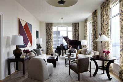  Contemporary Apartment Living Room. Financial District by Josh Greene Design.
