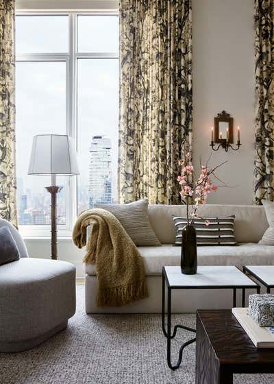  Contemporary Apartment Living Room. Financial District by Josh Greene Design.