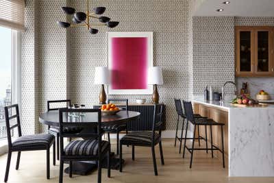 Contemporary Dining Room. Financial District by Josh Greene Design.